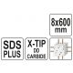 WIERTŁO SDS PLUS PREMIUM 8MM/600MM -zdjęcie numer 5