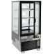 WITRYNA CHŁODNICZA 350L 65x80x144 CZARNA -zdjęcie numer 4