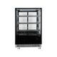 WITRYNA CHŁODNICZA 500L 90x80x144 CZARNA -zdjęcie numer 3