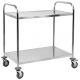 WÓZEK KELNERSKI 2-PÓŁKOWY -zdjęcie numer 2