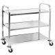 WÓZEK KELNERSKI 3-PÓŁKOWY -zdjęcie numer 2