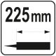 WYCISKACZ DO MAS W TUBACH 225MM -zdjęcie numer 3