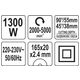 ZAGŁĘBIARKA 1300W 165MM -zdjęcie numer 5