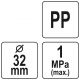 ZAŚLEPKA DO RUR PP 32MM -zdjęcie numer 4