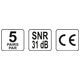 ZATYCZKI DO USZU SILIKONOWE 31 dB -zdjęcie numer 4