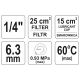 ZESPÓŁ FILTRUJĄCY RED+SMAR 1/4" 25 CM3 -zdjęcie numer 3