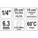 ZESPÓŁ FILTRUJĄCY RED+SMAR 1/4" 25 CM3 -zdjęcie numer 3