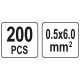 ZEST. 200 SZT KOSZULEK ZACISK 0,5-6MM2 -zdjęcie numer 4
