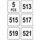 ZESTAW DYSZ 5SZT (513,515,517,519,521) -zdjęcie numer 5