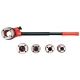 ZESTAW GWINTOWNIC 3/8"-1,1/4" 5 GŁOWIC -zdjęcie numer 2
