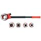ZESTAW GWINTOWNIC 3/8"-1,1/4" 5 GŁOWIC -zdjęcie numer 2