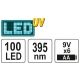 ZESTAW LATARKA UV 100 LED I OKULARY -zdjęcie numer 6