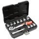 ZESTAW NARZĘDZIOWY 1/2" 12 CZĘŚCI XS -zdjęcie numer 4