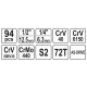 ZESTAW NARZĘDZIOWY 1/2'', 94CZ, L -zdjęcie numer 6