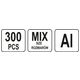 ZESTAW NITON. MIX STAL,ALU M3-M10 300SZT -zdjęcie numer 4