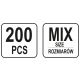 ZESTAW SPRĘŻYNEK 200SZT. MIX RODZAJÓW -zdjęcie numer 4