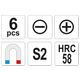 ZESTAW WKRĘTAKÓW 6 SZT -zdjęcie numer 3