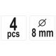ZNACZNIKI DO WYZNACZANA OTWORÓW 8MM/ 4SZ -zdjęcie numer 3
