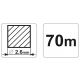 ŻYŁKA TNĄCA KWADRATOWA 2,6MMX70M -zdjęcie numer 4