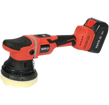 18V POLERKA ORBITALNA 125MM; (ZESTAW)