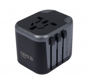 ADAPTER PODRÓŻNY UNIW. 2XUSB 12W