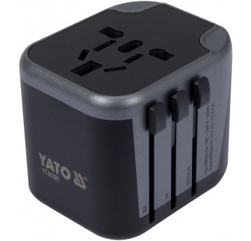 ADAPTER PODRÓŻNY UNIW. 2XUSB 12W