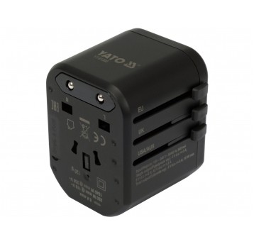 ADAPTER PODRÓŻNY UNIW. USB, USB-C 20W