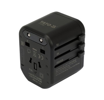 ADAPTER PODRÓŻNY UNIW. USB, USB-C 20W