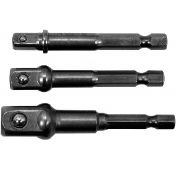 ADAPTERY HEX DO NASADEK-1/4, 3/8, 1/2