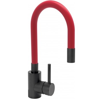 BATERIA ZLEW. 'BLACK FLEXIBLE' CZERWONA