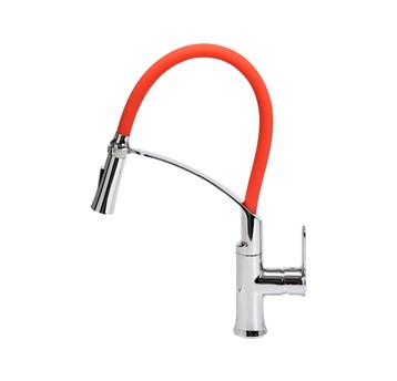 BATERIA ZLEWOZMYWAKOWA FLEXIBLE 2 CZERW.