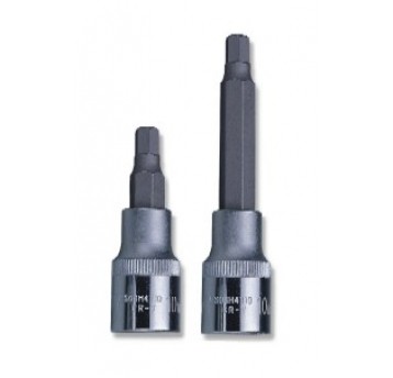 Bit ampulowy H6 x 100mm z nasadką 1/2"
