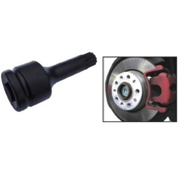 Bit udarowy SPLINE M18 x 105mm z nasadką 3/4" VW/A