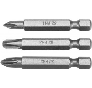 BITY 1/4" 50MM PH1, PH2, PH3 3 SZT