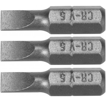 BITY 1/4"X25 MM, 5MM 3 SZT