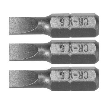 BITY 1/4"X25 MM, 5MM 3 SZT