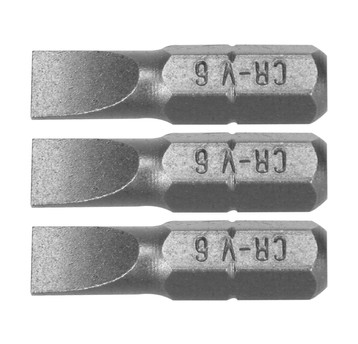 BITY 1/4"X25 MM, 6MM 3 SZT