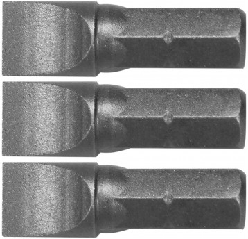 BITY 1/4"X25 MM, 8MM 3 SZT