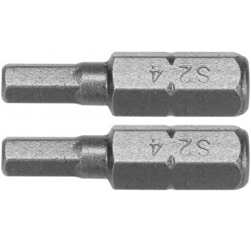 BITY 1/4"X25 MM HEX H4 2 SZT