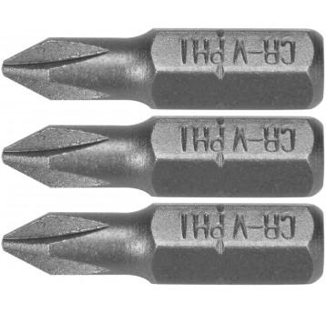 BITY 1/4"X25 MM PH1 3 SZT