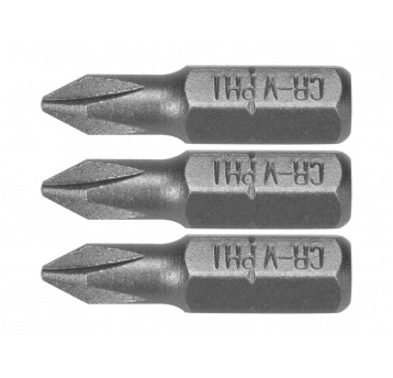 BITY 1/4"X25 MM PH1 3 SZT