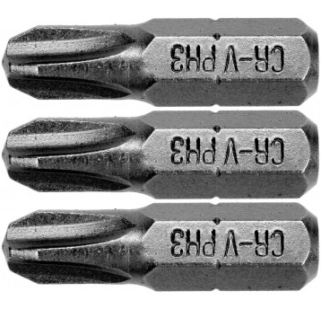 BITY 1/4"X25 MM PH3 3 SZT
