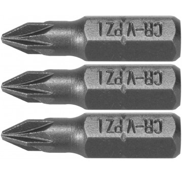 BITY 1/4"X25 MM PZ1 3 SZT