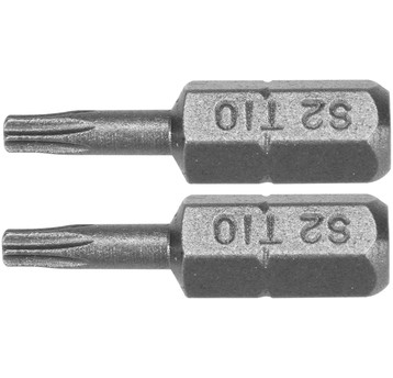 BITY 1/4"X25 MM TORX T10 2 SZT