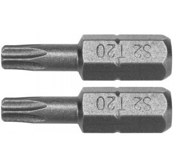 BITY 1/4"X25 MM TORX T20 2 SZT