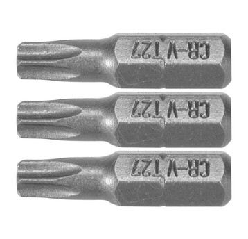 BITY 1/4"X25 MM TORX T27 3 SZT
