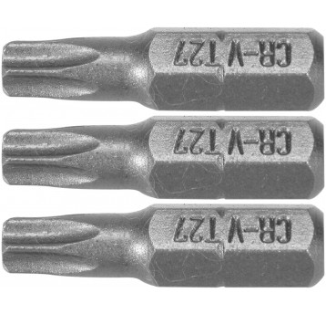 BITY 1/4"X25 MM TORX T27 3 SZT