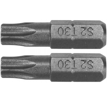 BITY 1/4"X25 MM TORX T30 2 SZT