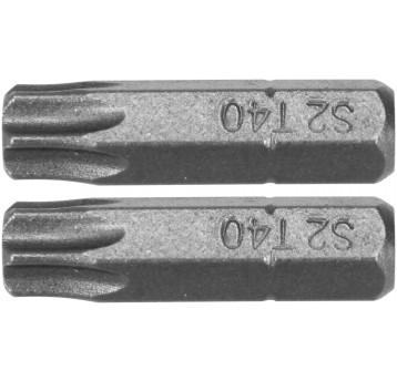 BITY 1/4"X25 MM TORX T40 2 SZT