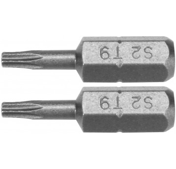 BITY 1/4"X25 MM TORX T9 2 SZT